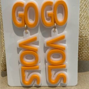 GO VOLS Game Day Earrings NEW